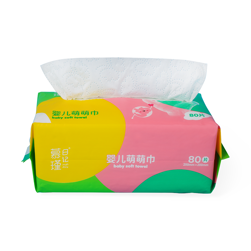 Lenis cura MPM super mollis aridam abstergit Dual-Laered Mollis Cloths pro Kids