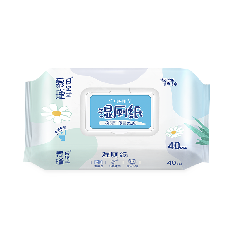 XL Comes Lavender Odor Mitis Eco-amicus Flushable Udo abstergitur
